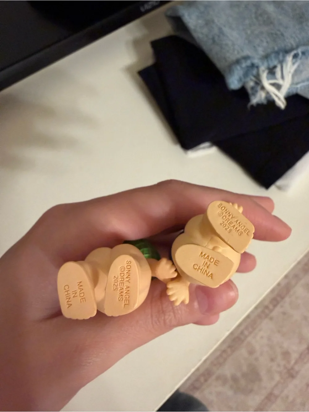 Cute Green Melon & Gray Koala Sonny Angels